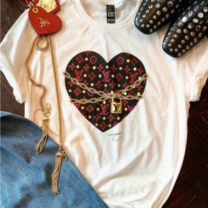 Keys to My Heart LV TEE